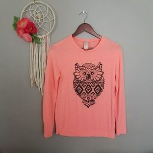 NOBO Owl Neon Sweater